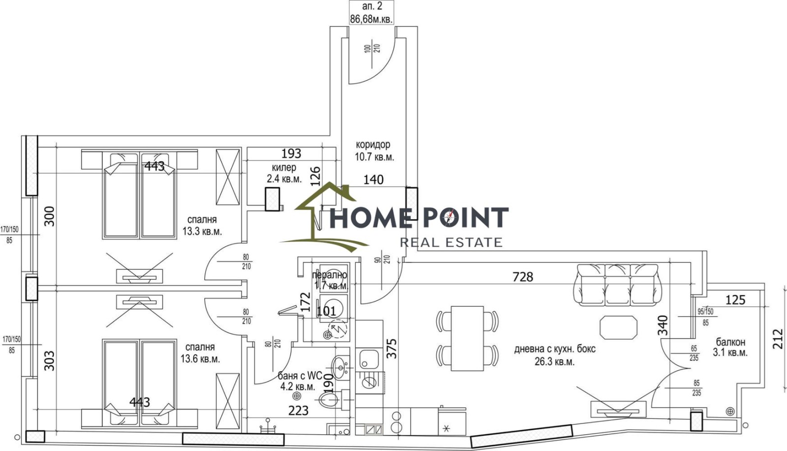 Продава 3-СТАЕН | Imot.bg — изображение 2