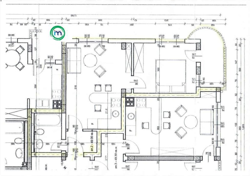 Продава 2-СТАЕН, гр. Пазарджик, Център, снимка 3 - Aпартаменти - 49082347