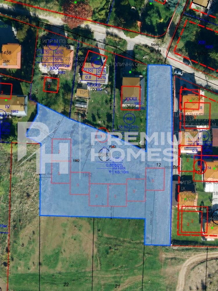 Продава ПАРЦЕЛ, гр. София, с. Лозен, снимка 2 - Парцели - 55206205