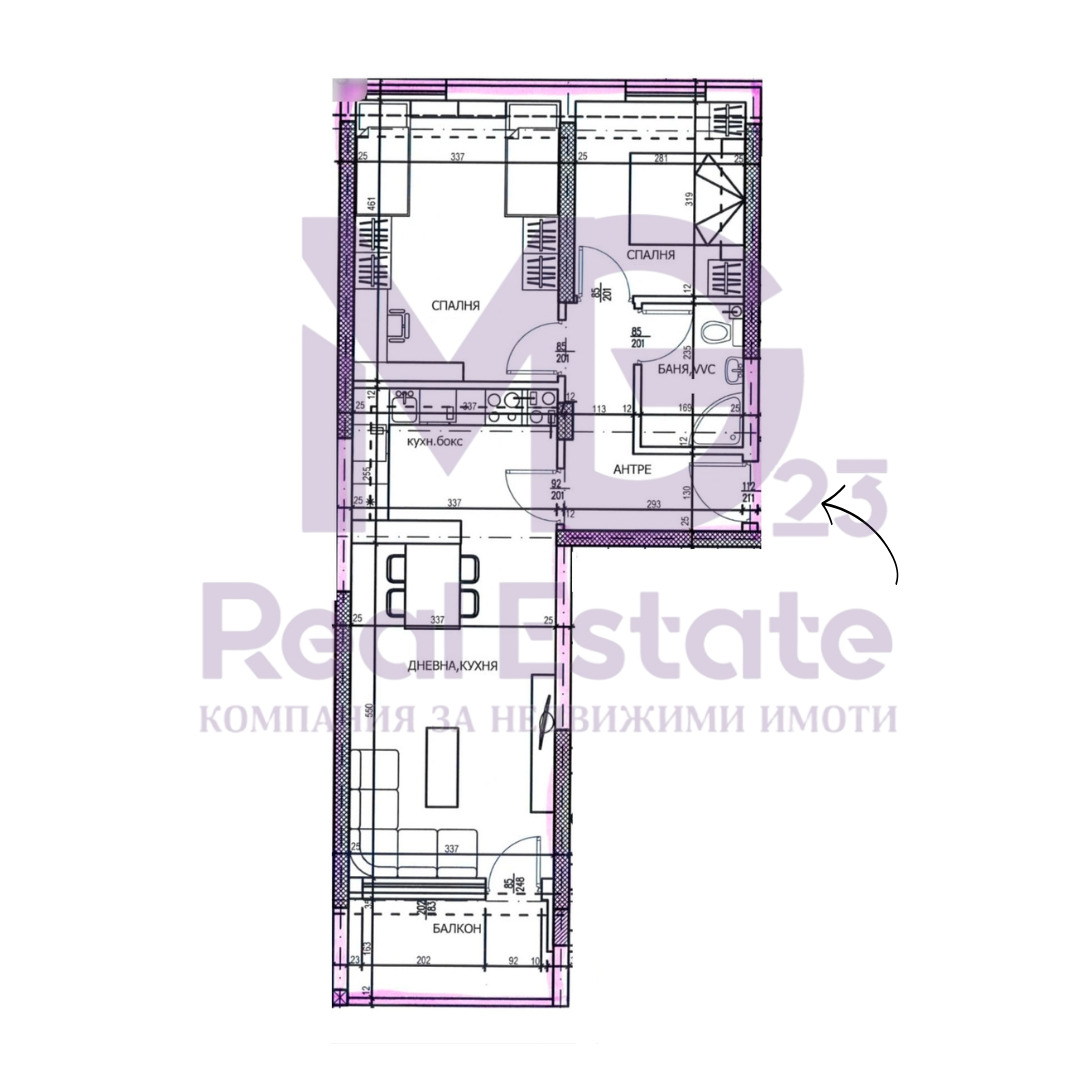 Продава 3-СТАЕН, гр. Пловдив, Тракия, снимка 14 - Апартаменти - 55476590