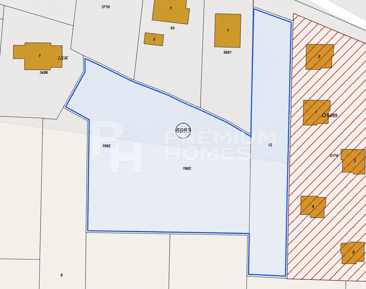 Продава ПАРЦЕЛ, гр. София, с. Лозен, снимка 4 - Парцели - 55206205