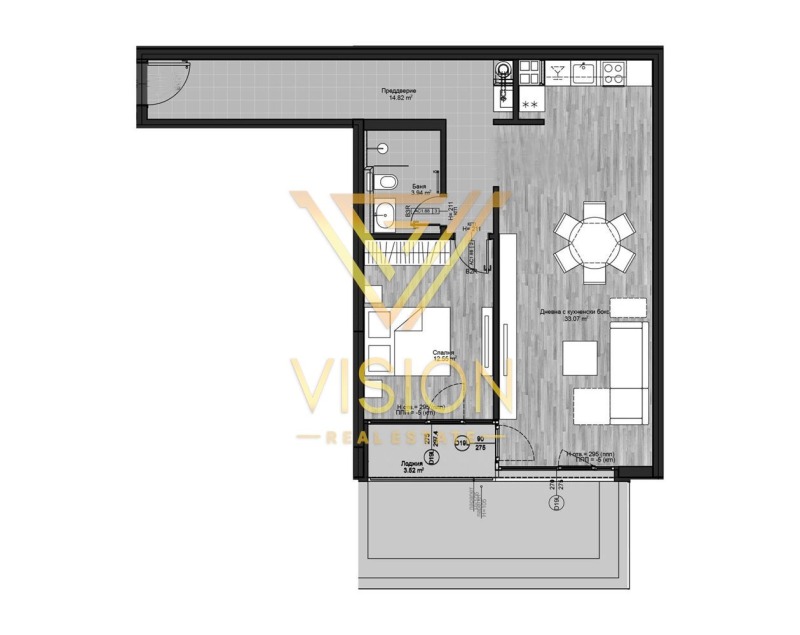Продается  1 спальня София , Бояна , 96 кв.м | 44758266 - изображение [2]