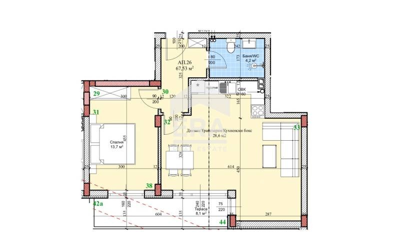 Продава 2-СТАЕН, град Русе, Широк център • 108524 € / 212254.49 лв. • 51945167 1