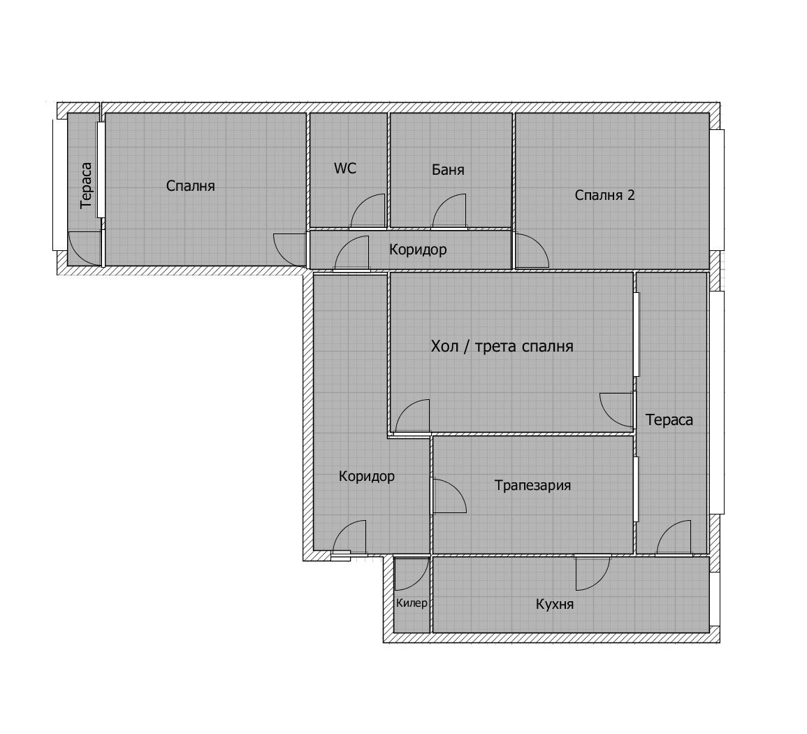 Продава 3-СТАЕН, гр. Велико Търново, Бузлуджа, снимка 2 - Апартаменти - 53679602