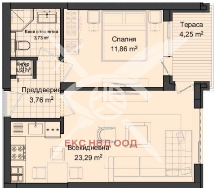 Продава 2-СТАЕН, гр. Пловдив, Кършияка, снимка 1 - Aпартаменти - 48609161