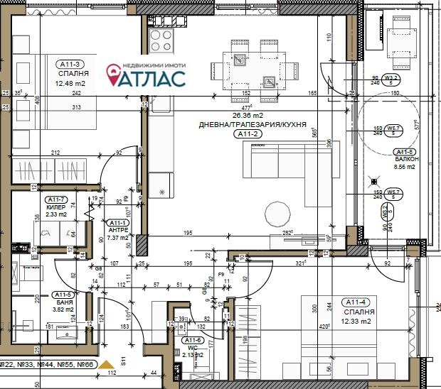 Продава  3-стаен град София , Витоша , 102 кв.м | 38048787 - изображение [5]