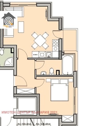 1 bedroom Studentski grad, Sofia 1