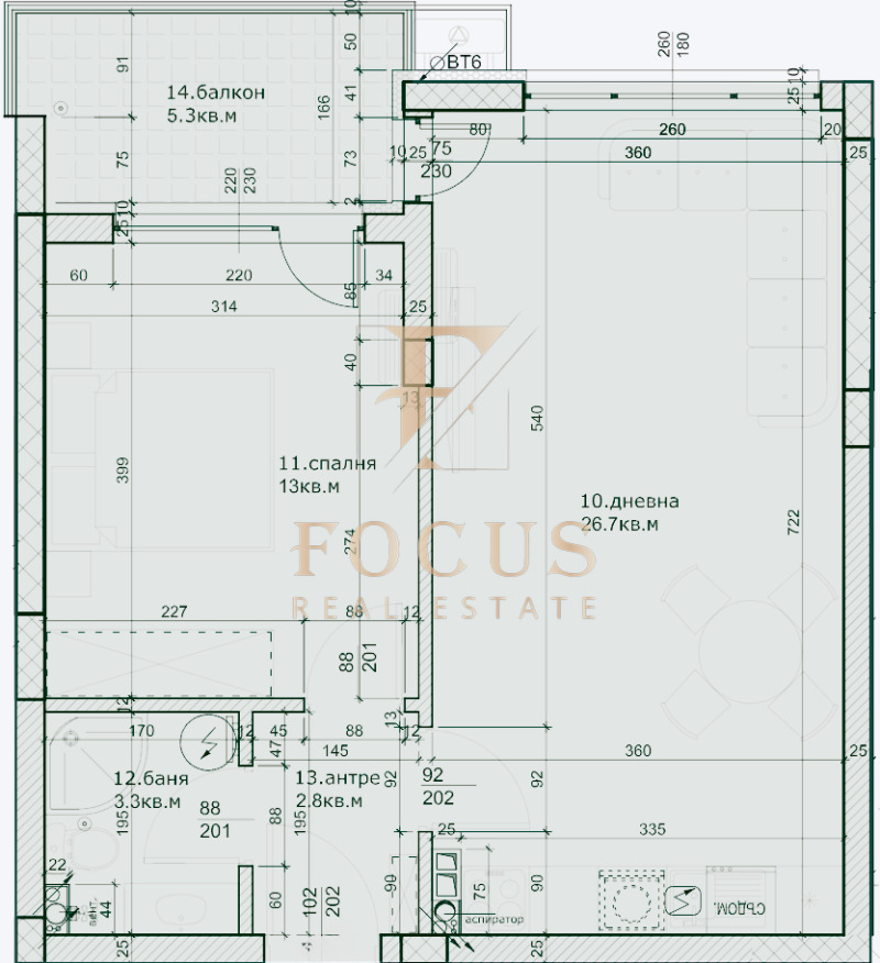 In vendita  1 camera da letto Plovdiv , Ostromila , 65 mq | 65933462