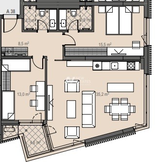 Продава 3-СТАЕН, гр. София, Манастирски ливади, снимка 5 - Апартаменти - 55393846