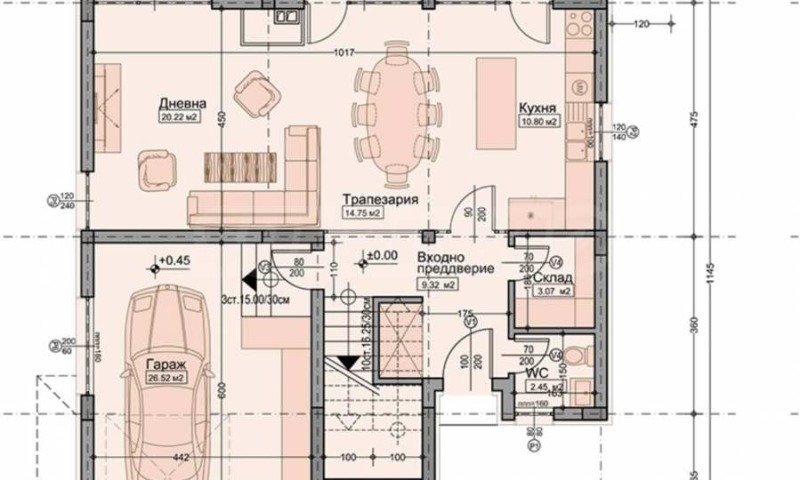 Продава КЪЩА, с. Марково, област Пловдив, снимка 3 - Къщи - 49021822