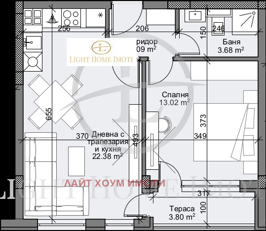 In vendita  1 camera da letto Plovdiv , Karshiiaka , 67 mq | 52791827 - Immagine [3]