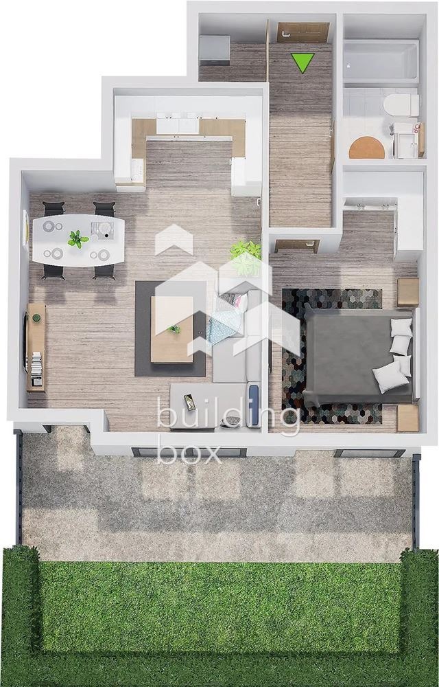 Продава 2-СТАЕН, гр. Пловдив, Христо Смирненски, снимка 3 - Апартаменти - 56205314