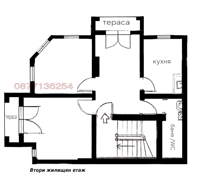 Till salu  Hus Golv region Pazardzhik , Velingrad , 84 kvm | 47274109 - bild [3]