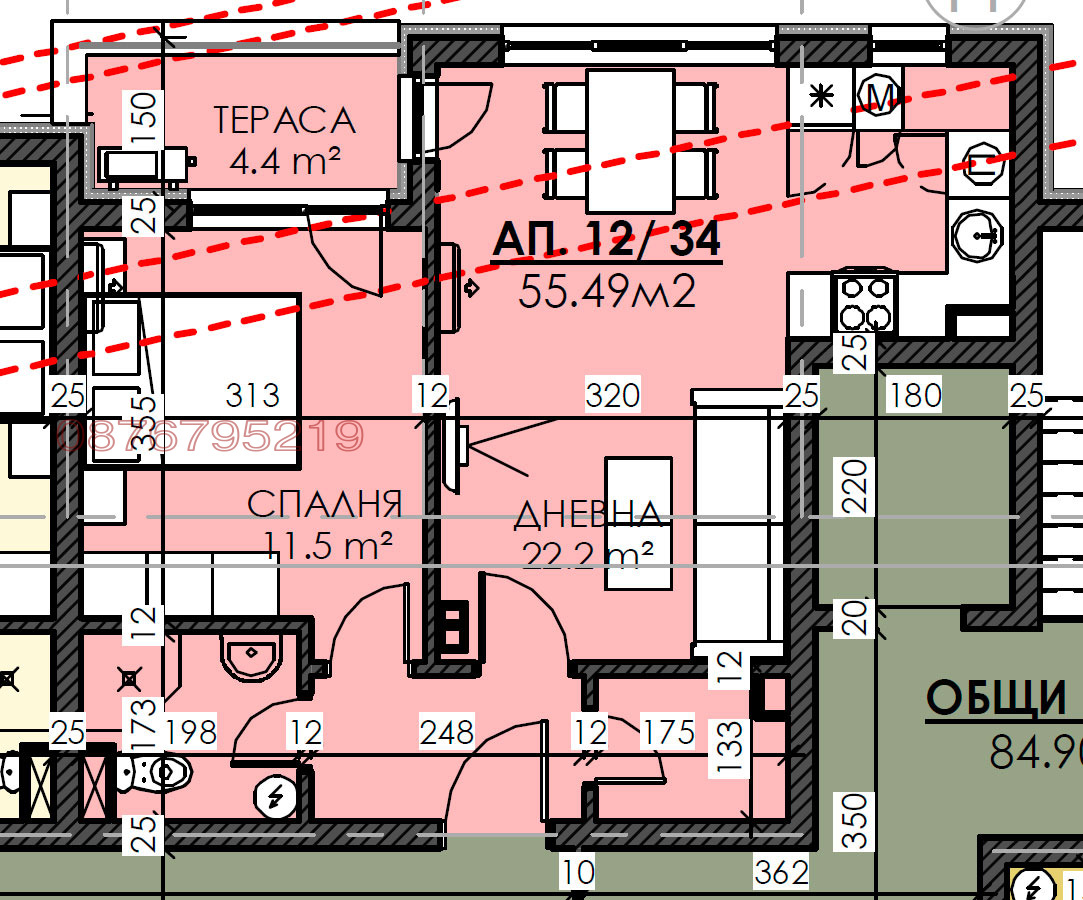 Продава 2-СТАЕН, гр. Бургас, област Бургас, снимка 12 - Апартаменти - 53558529