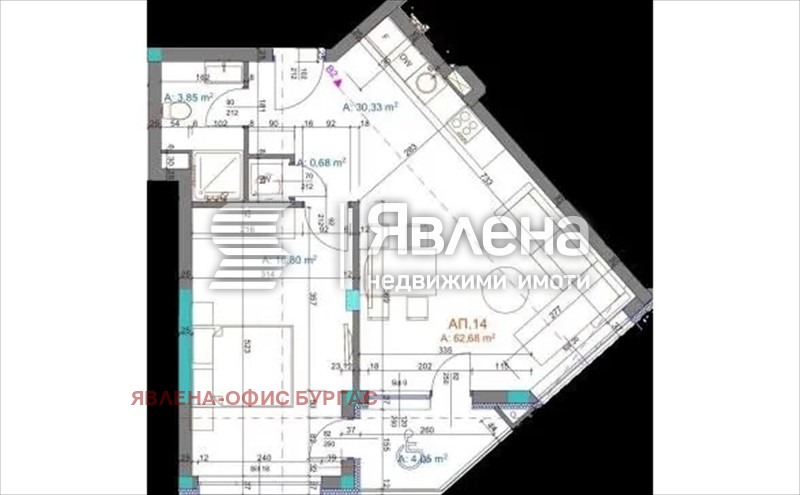 Продава  2-стаен град Бургас , Братя Миладинови , 74 кв.м | 10609817