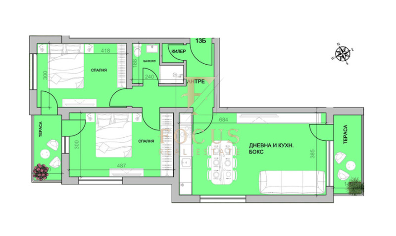 Продава 3-СТАЕН, гр. Пловдив, Христо Смирненски, снимка 1 - Aпартаменти - 45536956