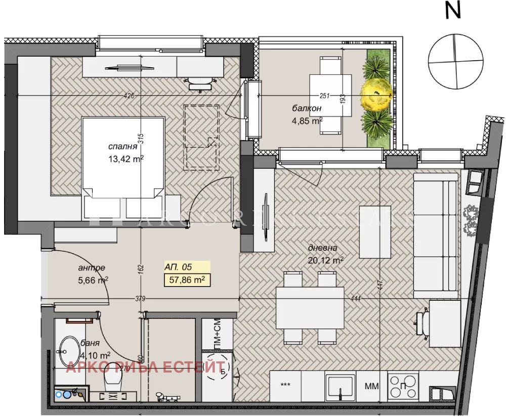 Продава 2-СТАЕН, гр. София, Левски В, снимка 2 - Апартаменти - 53485990