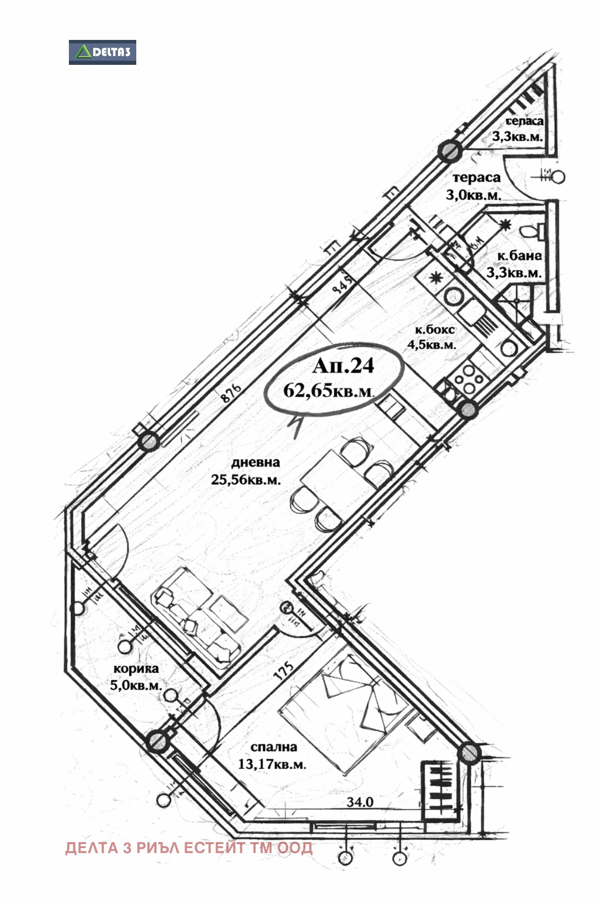 Продава 2-СТАЕН, гр. София, Горубляне