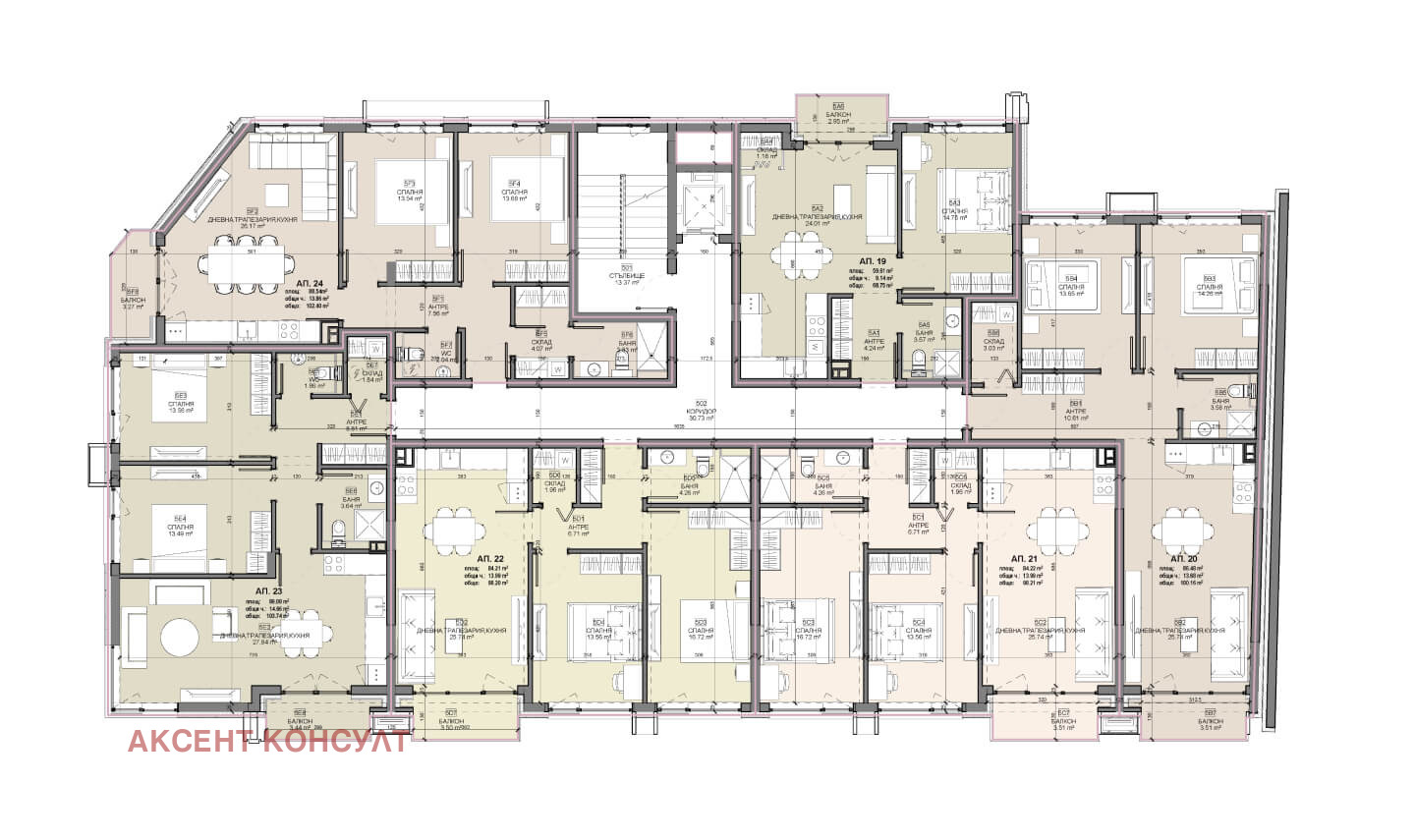 Продава 3-СТАЕН, гр. Перник, Рено, снимка 2 - Апартаменти - 42062862