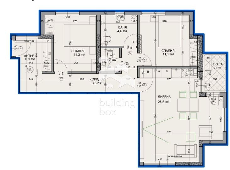 Продава 3-СТАЕН, гр. Пловдив, Христо Смирненски, снимка 4 - Апартаменти - 54004635
