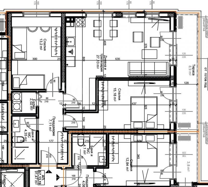 Продава 3-СТАЕН, гр. Пловдив, Остромила, снимка 6 - Апартаменти - 53533962