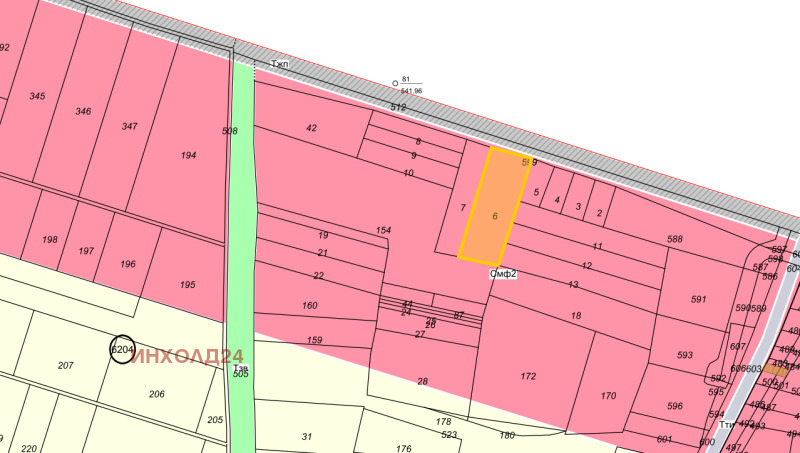 Satılık  Komplo Sofia , Lozen , 3367 metrekare | 93827516