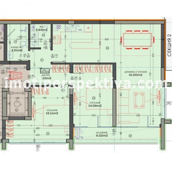 Na prodej  2 ložnice Plovdiv , Trakija , 130 m2 | 53801577