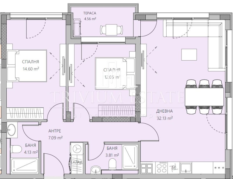 Продава 3-СТАЕН, гр. Пловдив, Остромила, снимка 3 - Апартаменти - 52835042