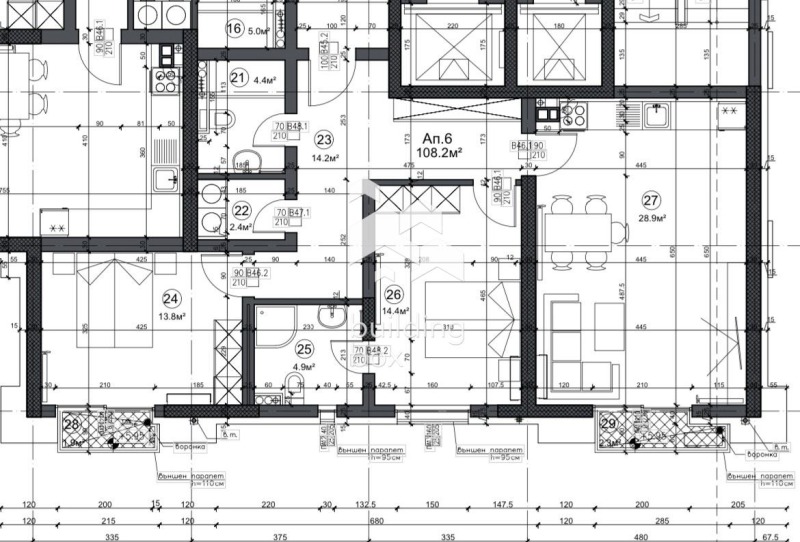 Продава 3-СТАЕН, гр. София, Красно село, снимка 3 - Апартаменти - 52547843