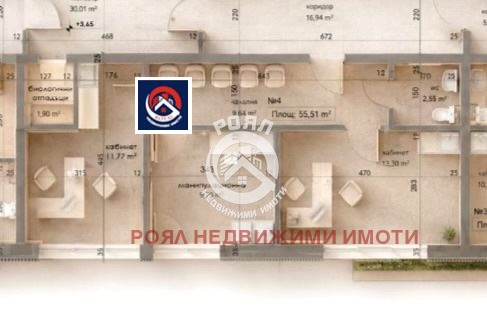 Продава ОФИС, гр. Пловдив, Кършияка, снимка 2 - Офиси - 54756730