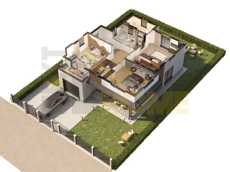 Продава КЪЩА, с. Марково, област Пловдив, снимка 10 - Къщи - 53084587