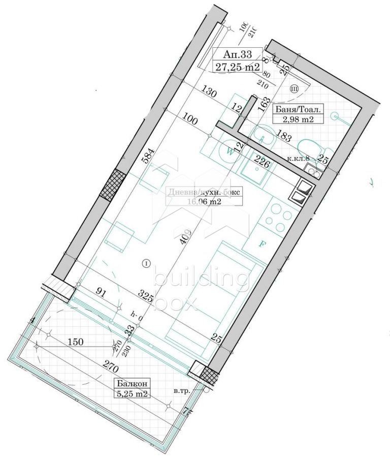 Продава 1-СТАЕН, гр. Варна, Виница, снимка 3 - Aпартаменти - 48101543