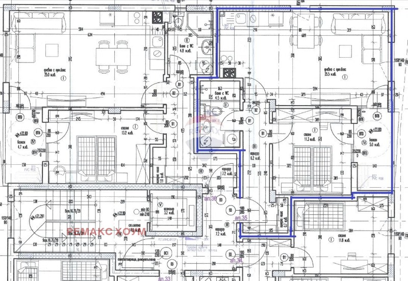 Продава  2-стаен град Варна , Левски 1 , 68 кв.м | 43897347 - изображение [9]