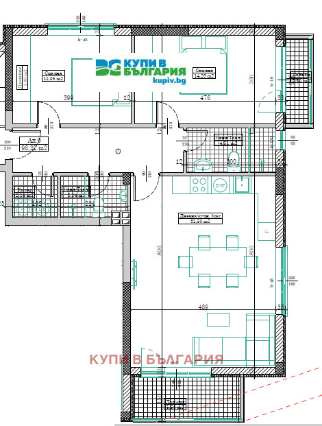 Продава 3-СТАЕН, гр. Варна, Виница, снимка 16 - Aпартаменти - 48960412