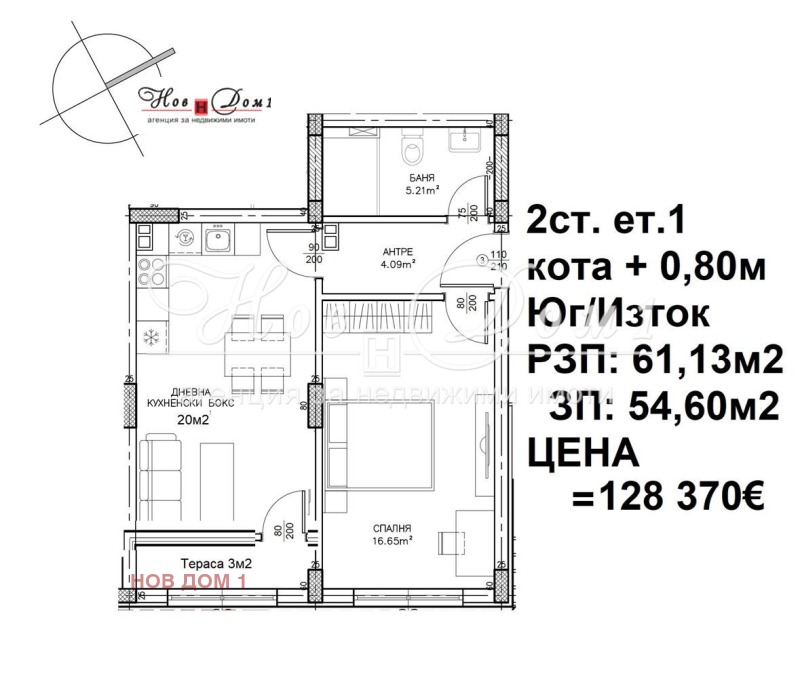 Zu verkaufen  1 Schlafzimmer Sofia , Malinowa dolina , 61 qm | 41632316 - Bild [5]