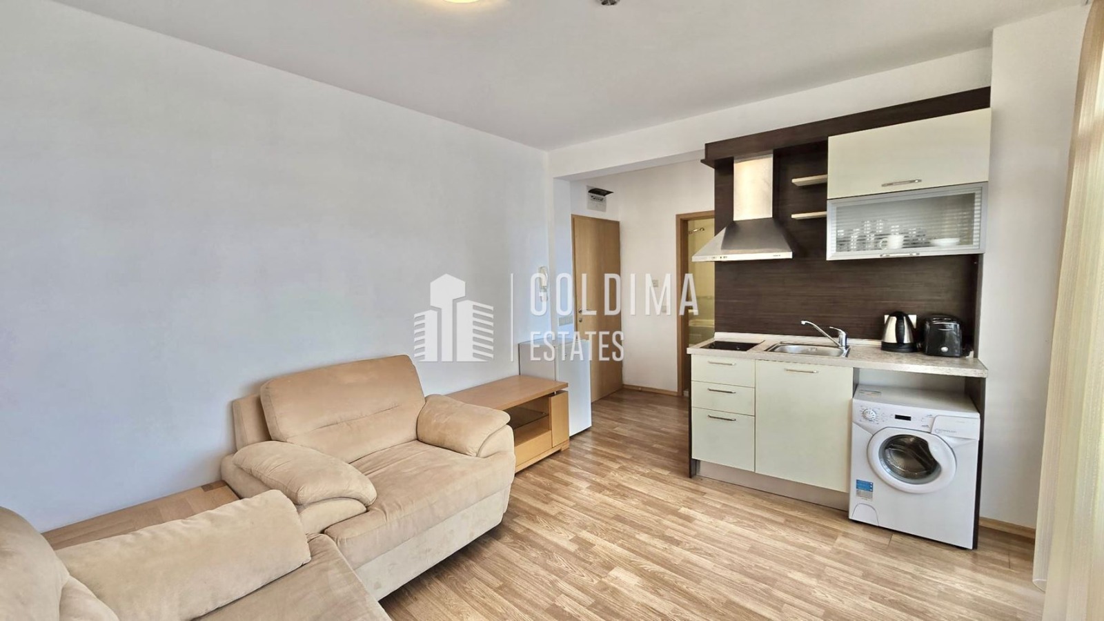 Продава 2-СТАЕН, гр. Ахелой, област Бургас, снимка 2 - Апартаменти - 54578131
