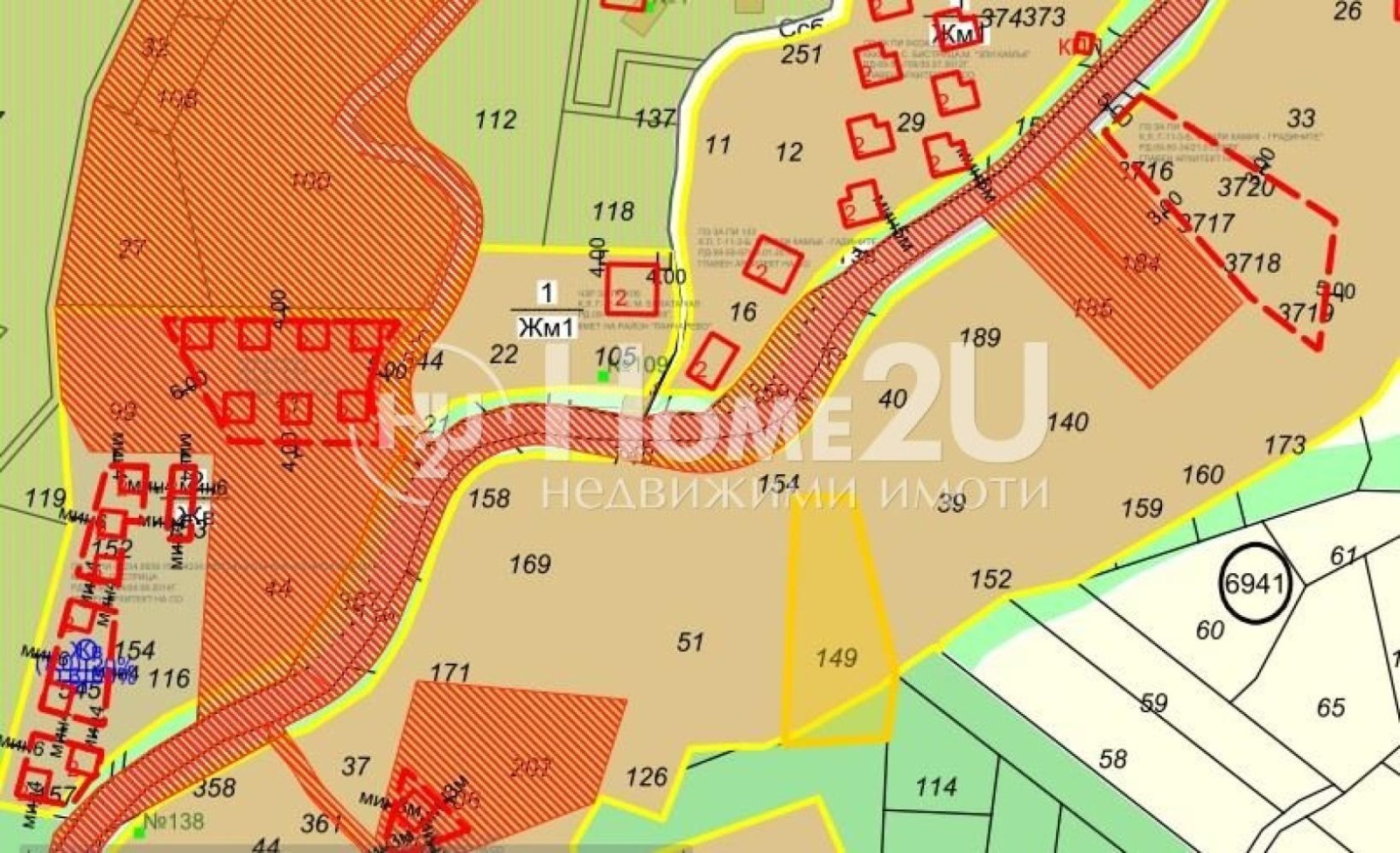 Продава ПАРЦЕЛ, гр. София, с. Бистрица, снимка 2 - Парцели - 55263581