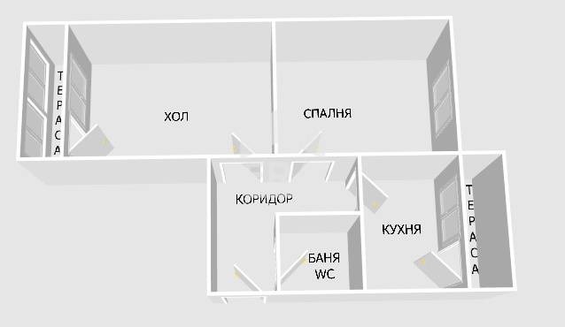 Продава 2-СТАЕН, гр. Шумен, Тракия, снимка 7 - Aпартаменти - 48194391