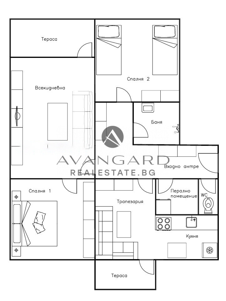 Продава 3-СТАЕН, гр. Пловдив, Изгрев, снимка 7 - Апартаменти - 54678979
