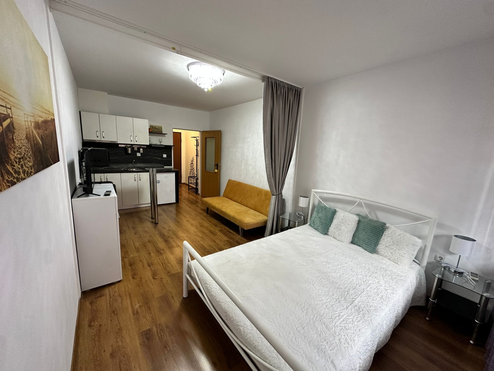Продава 1-СТАЕН, гр. Поморие, област Бургас, снимка 3 - Апартаменти - 56166190