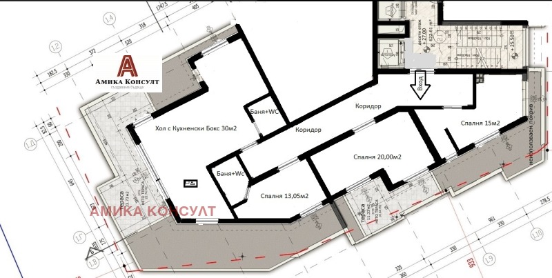 Продава 4-СТАЕН, гр. София, Полигона, снимка 16 - Апартаменти - 53185311