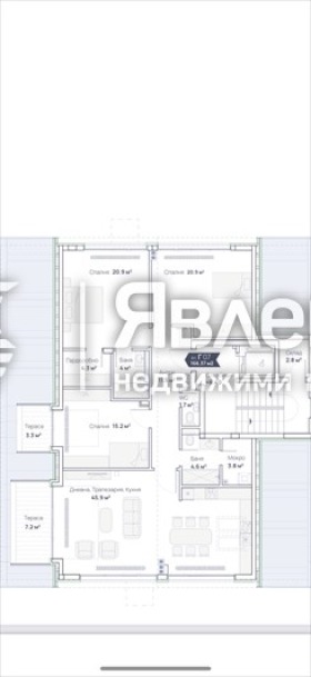 Продава 4-СТАЕН, гр. София, Симеоново, снимка 2 - Aпартаменти - 47636565