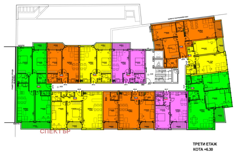 Zu verkaufen  1 Schlafzimmer Sofia , Zentar , 67 qm | 20286647 - Bild [3]