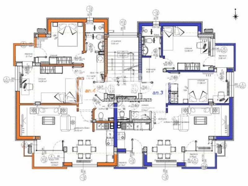 Satılık  2 yatak odası Sofia , Vitoşa , 136 metrekare | 87315343 - görüntü [4]