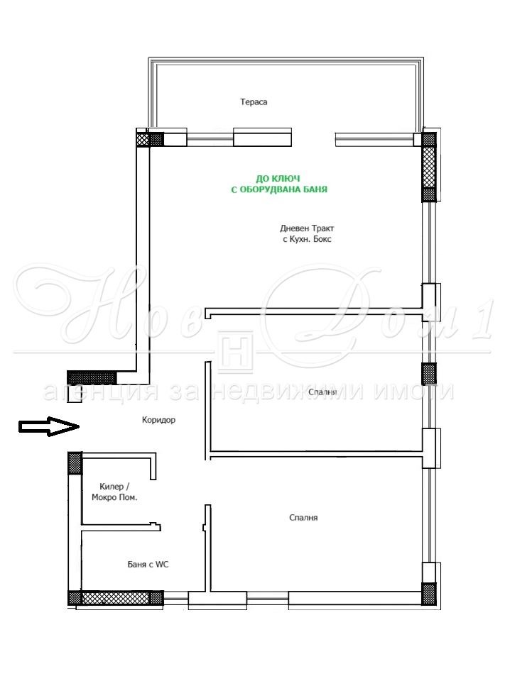 Te koop  2 slaapkamers Varna , Asparuchovo , 71 m² | 47462462 - afbeelding [5]