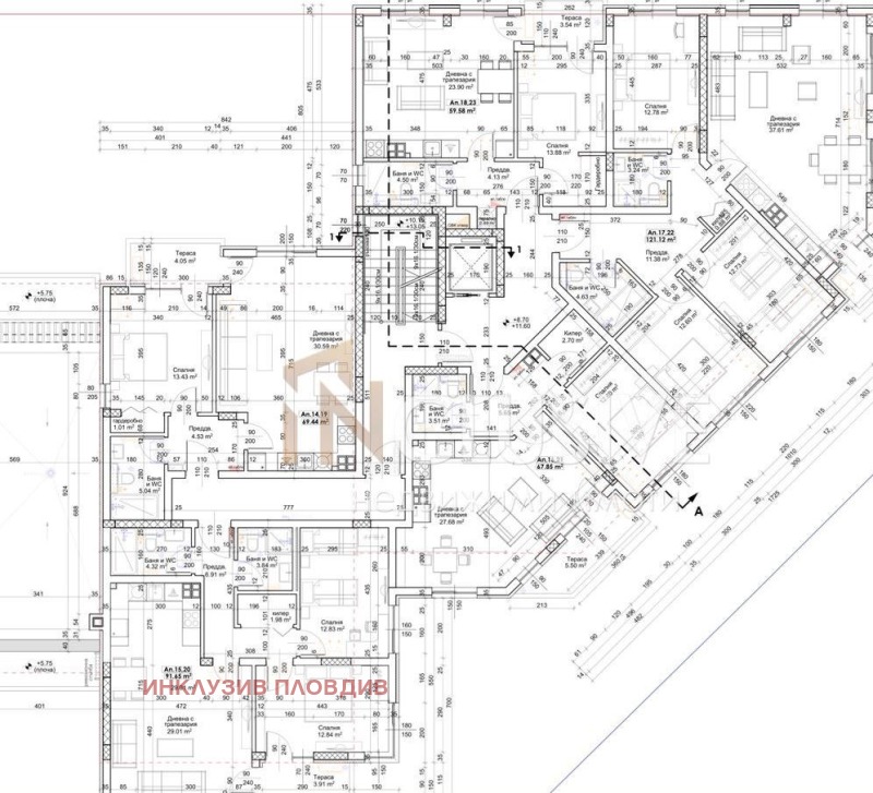 Продава  3-стаен град Пловдив , Тракия , 106 кв.м | 21324040 - изображение [2]