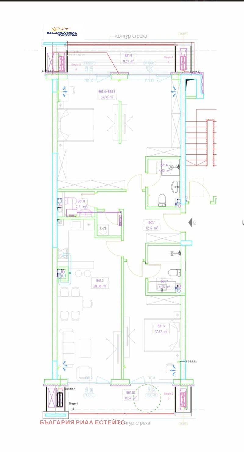 Zu verkaufen  3 Schlafzimmer Sofia , Krastowa wada , 163 qm | 24291941 - Bild [17]