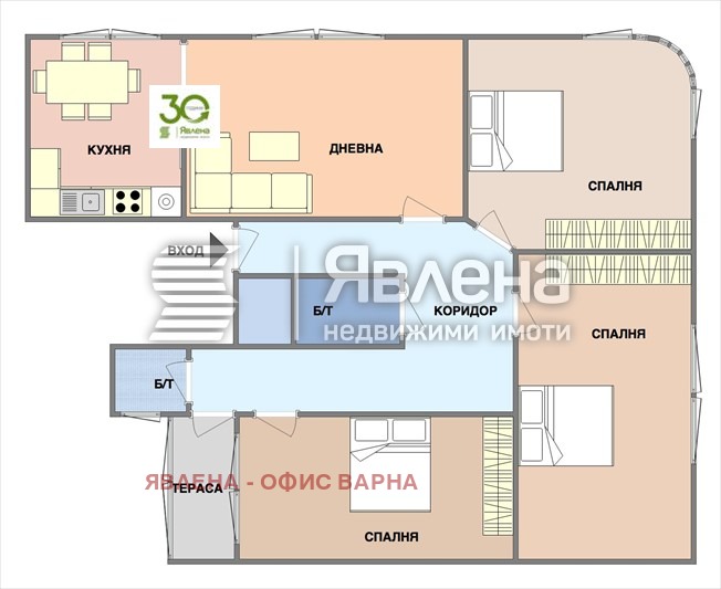 Продава МНОГОСТАЕН, гр. Варна, Гръцка махала, снимка 8 - Апартаменти - 53330764