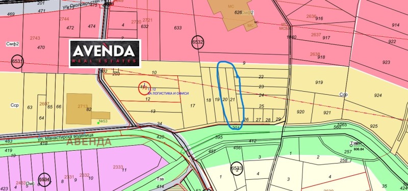 Продаја  Плот Софија , Герман , 2560 м2 | 61634960