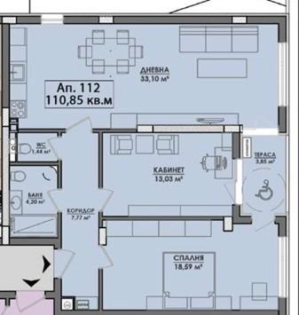 In vendita  2 camere da letto Burgas , Slavejkov , 110 mq | 72972928 - Immagine [6]